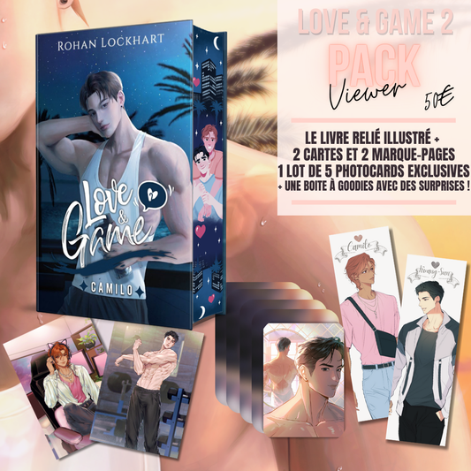 [Préco] Love & Game - T2 - Edition reliée - Pack Viewer