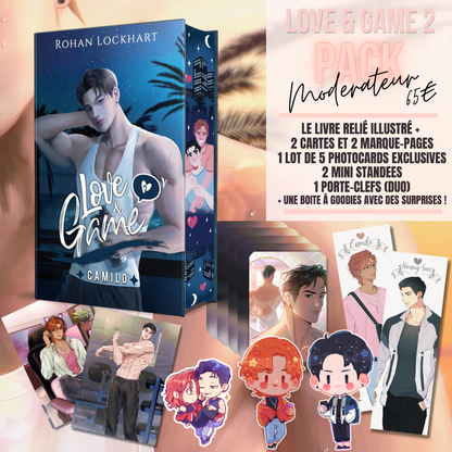 [Préco] Love & Game - T2 - Edition reliée - Pack Moderateur