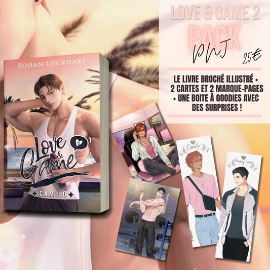 [Préco] Love & Game - T2 - Edition brochée- Pack PNJ